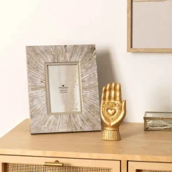 Moldura IZZIE cinza 10x15cm