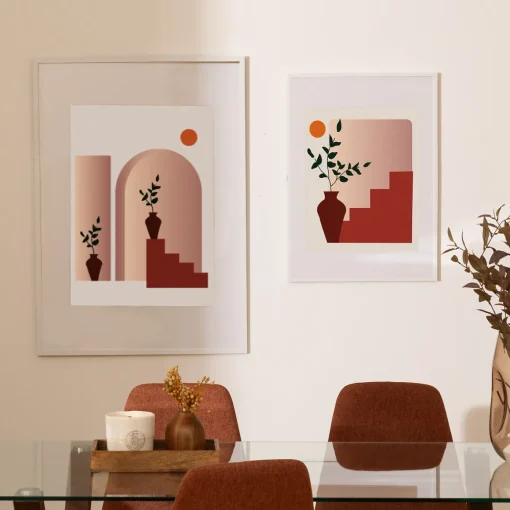 Moldura MANU branca 70x100cm