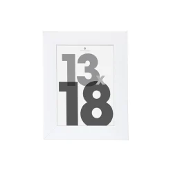 Moldura para fotos branca 13x18cm