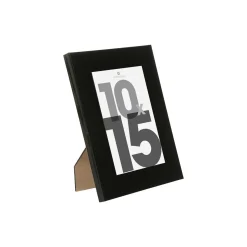 Moldura para fotos preta 10x15cm