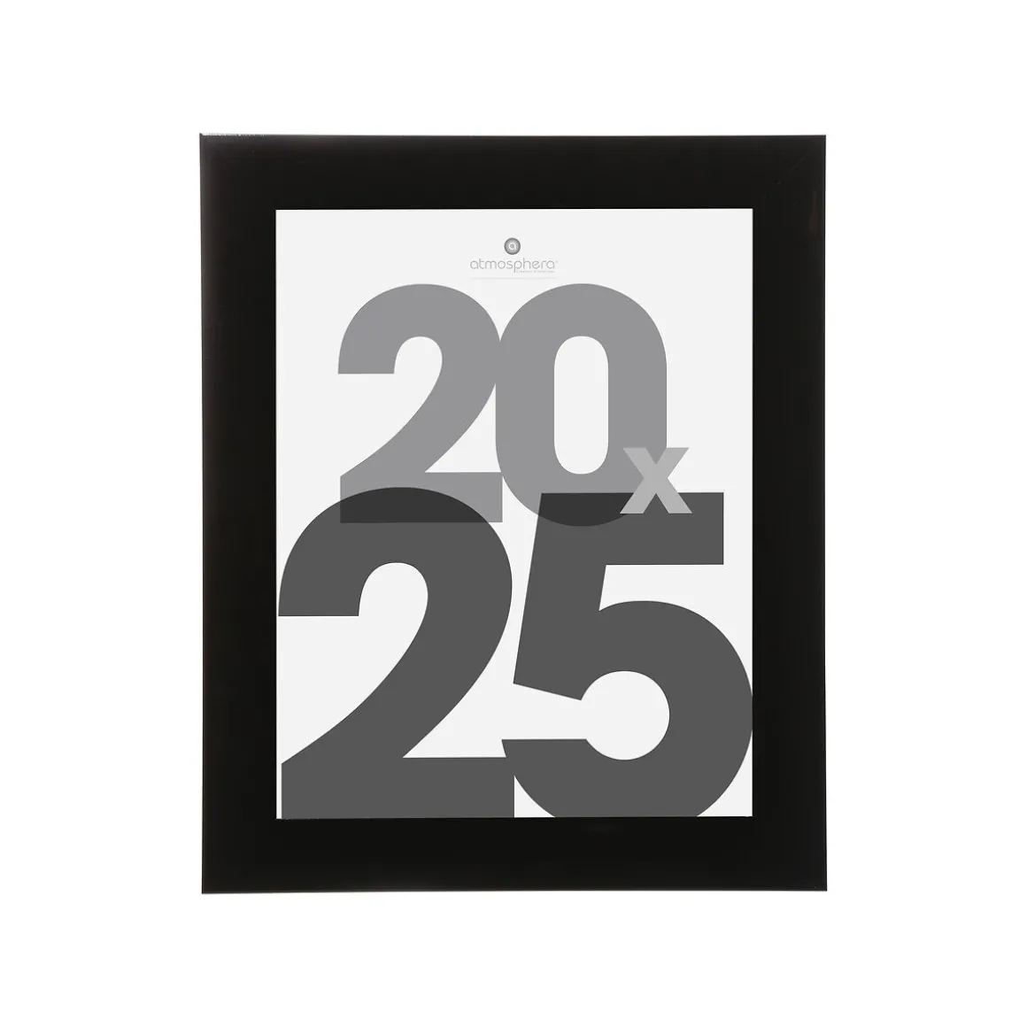 Moldura para fotos preta 20x25cm