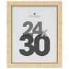 Moldura Thea Bege Em MDF 24x30cm