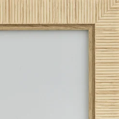 Moldura Thea Bege Em MDF 24x30cm