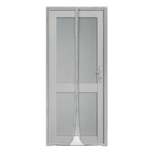 Mosquiteiro magnético cinza 100x200cm
