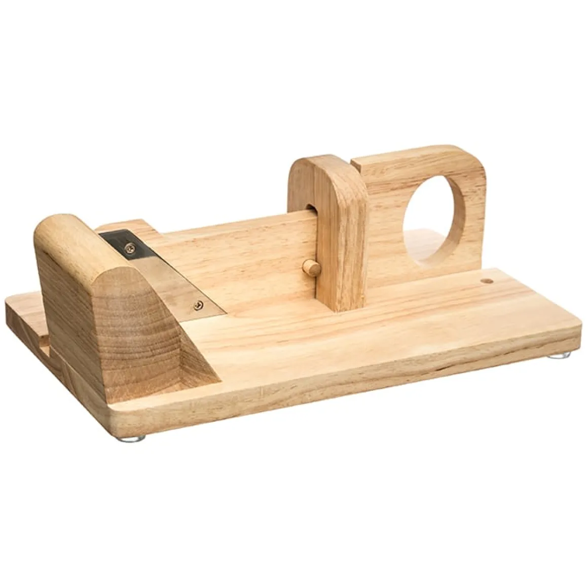 Máquina de corte em madeira para charcutaria