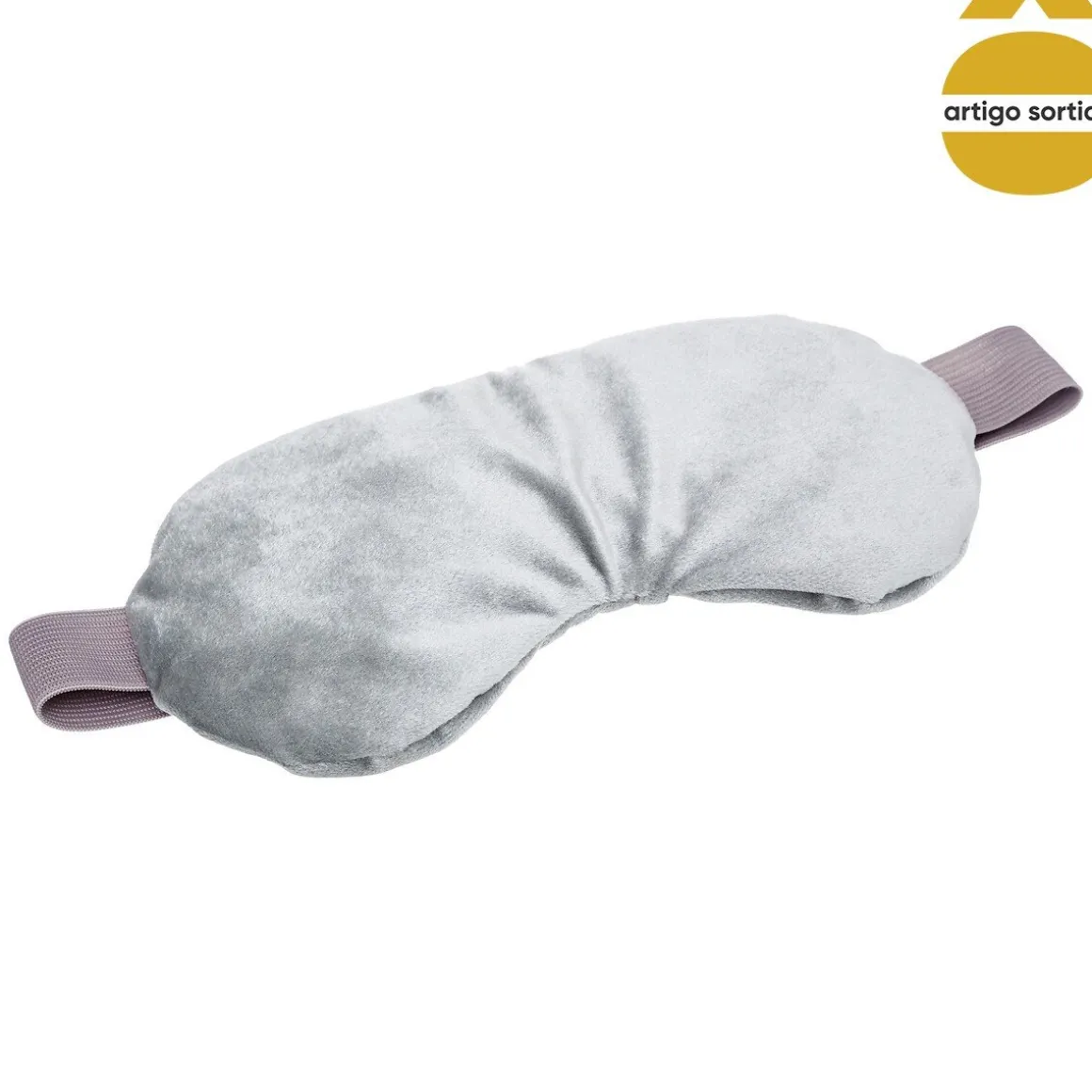 Máscara com microbolas cinza