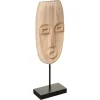 Máscara decorativa SAFARI 47cm bege