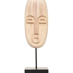 Máscara decorativa SAFARI 47cm bege
