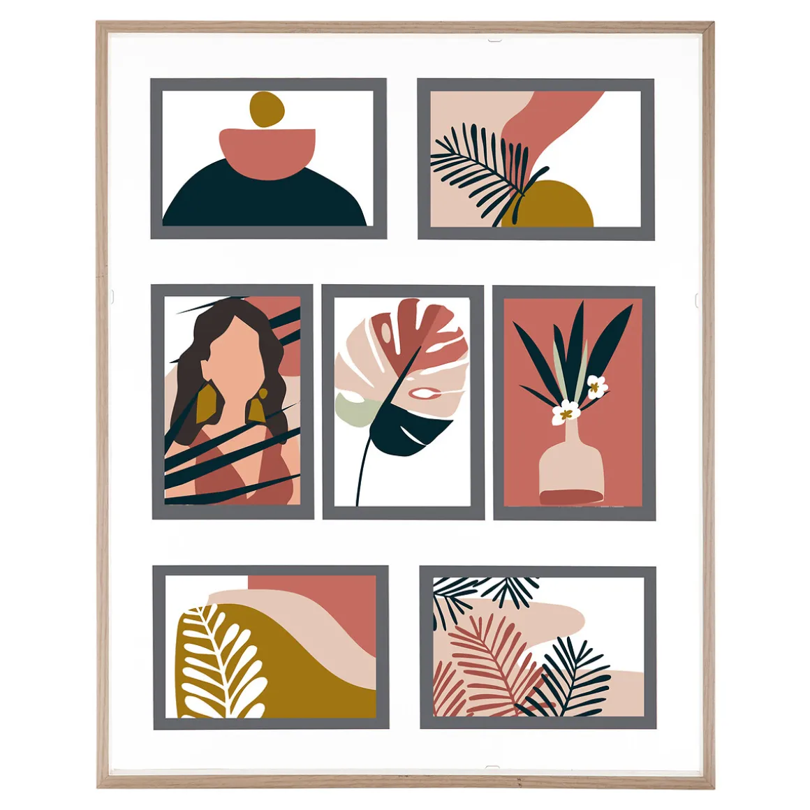 Multimoldura ADAM bege 7 fotos