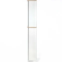 Móvel alto wc DENVER branco e castanho