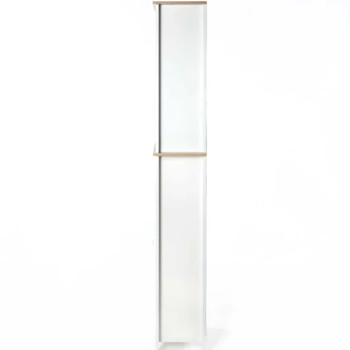 Móvel alto wc DENVER branco e castanho