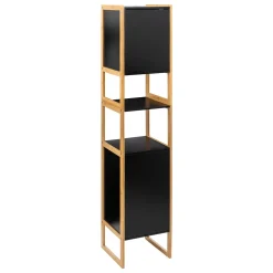 Móvel alto wc NATUREO preto