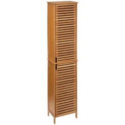 Móvel alto wc SICELA castanho em bambu