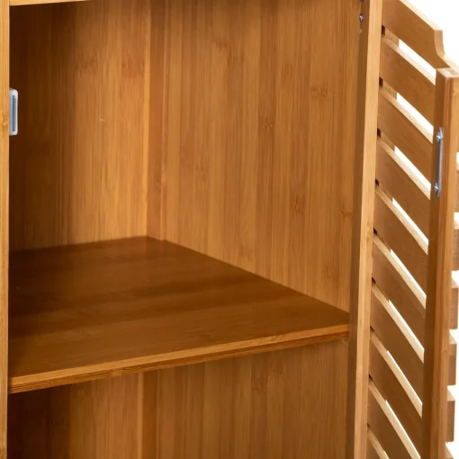 Móvel baixo wc SICELA castanho em bambu