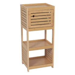 Móvel baixo wc TRNIDAD em mdf e bambu