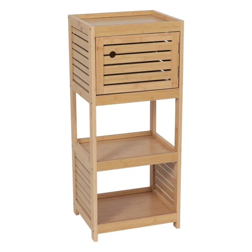 Móvel baixo wc TRNIDAD em mdf e bambu