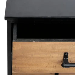 Móvel baris com 5 gavetas em metal e mdf