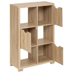 Móvel BIVOAK castanho com 6 cubos
