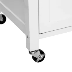 Móvel de apoio CLAUDE branco em mdf 100x48x87,5cm