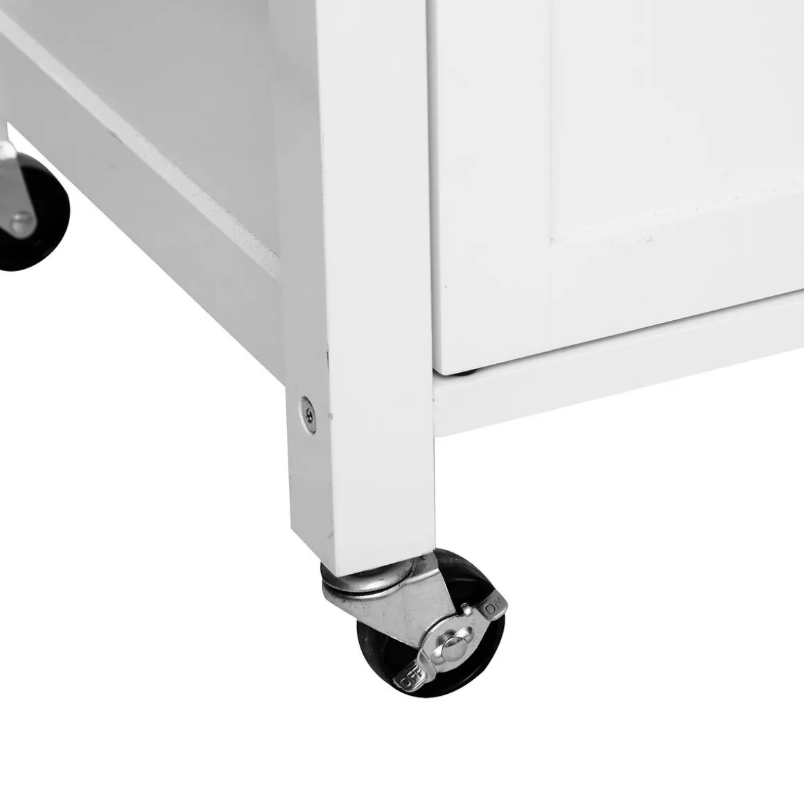 Móvel de apoio CLAUDE branco em mdf 100x48x87,5cm