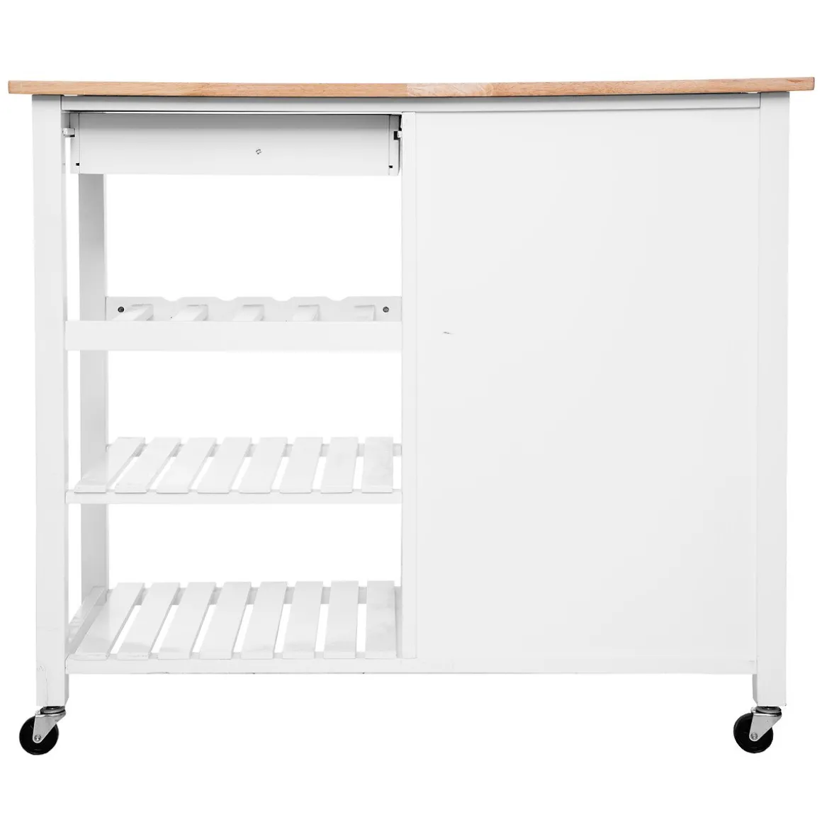 Móvel de apoio CLAUDE branco em mdf 100x48x87,5cm