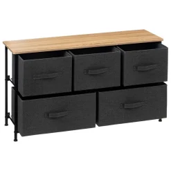 Móvel de arrumação TISSA cinza escuro 55cm