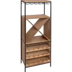 Móvel de bar BAKOS com garrafeira 160cm