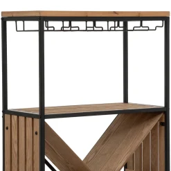 Móvel de bar BAKOS com garrafeira 160cm