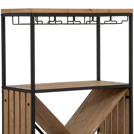 Móvel de bar BAKOS com garrafeira 160cm