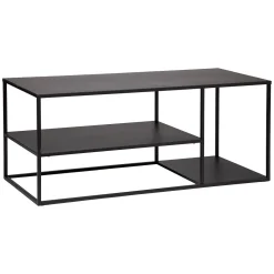 Móvel de tv em metal preto GOTA