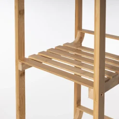 Móvel em bambu com 4 prateleiras 104cm