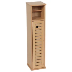 Móvel porta rolos TRNIDAD em mdf e bambu