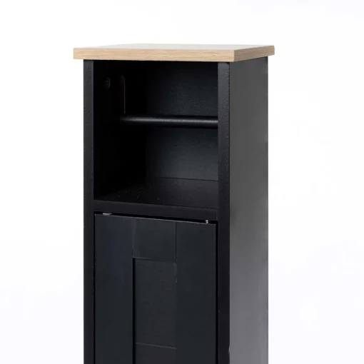 Móvel porta rolos wc ROMA preto