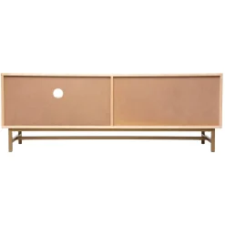 Móvel tv com 1 porta LE COLLECTIONNEUR bege 140cm