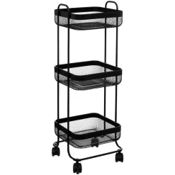 Móvel wc com 3 níveis preto