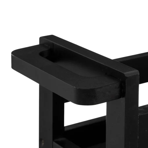 Móvel wc com 3 níveis preto