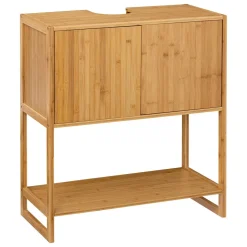 Móvel wc para lavatório bambu