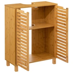 Móvel wc para lavatório SICELA castanho