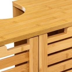 Móvel wc para lavatório SICELA castanho