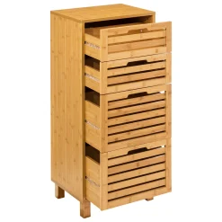 Móvel wc SICELA castanho em bambu