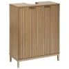 Móvel wc TASSO para lavatório bege em mdf