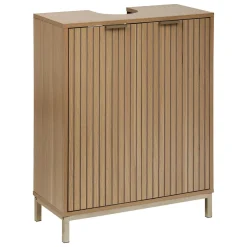 Móvel wc TASSO para lavatório bege em mdf