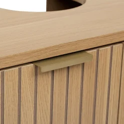 Móvel wc TASSO para lavatório bege em mdf