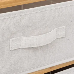 Móvel wc TIDY BOX em bambu com 3 gavetas