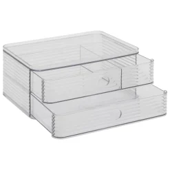 Organizador com 2 gavetas GAMME PLASTOR 10x23,3x16cm