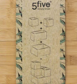 Organizador de wc em bambu