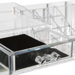 Organizador em acrílico com 2 gavetas