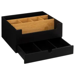Organizador wc NATUREO preto