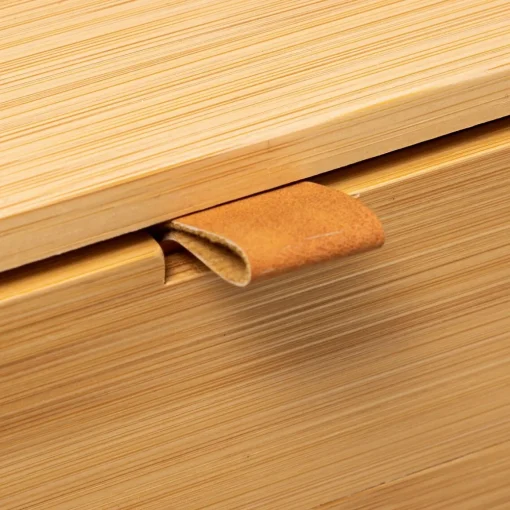 Organizador wc com 2 gavetas em bambu