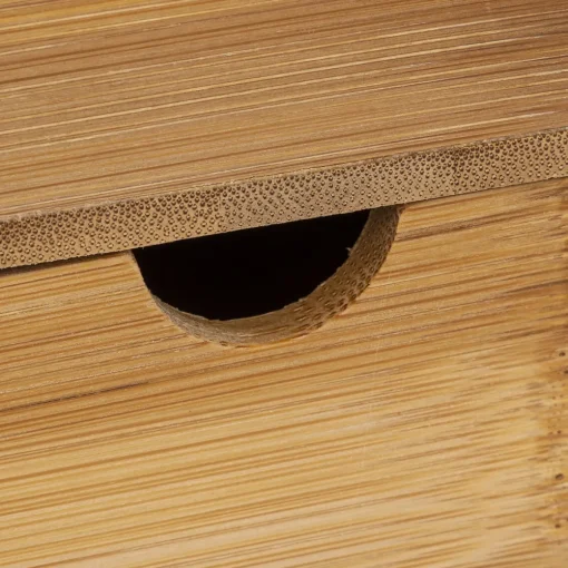 Organizador wc em bambu